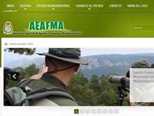 Presentación de la pagina web de AEAFMA (Asociación Española de Agentes Forestales y Medioambientales)