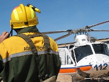 Los Agentes Forestales reivindican su incorporación al 112 en toda España