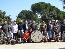 Curso de rastreo con perros de sangre de la Asociación Española del Perro de Sangre