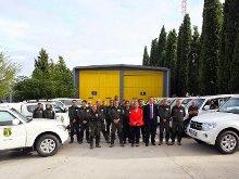 Nueva entrega de vehículos para los Agentes Medioambientales de Castilla-La Mancha