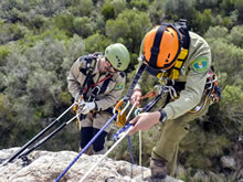 Agentes guardianes en las alturas