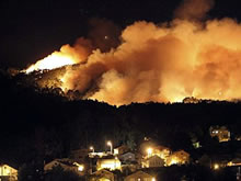 Esclarecen un incendio en Negreira