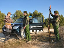 Condenado a cuatro meses por amenazar a dos Agentes Rurales con un cuchillo