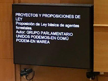 Comunicado tras la aprobación del Proyecto de Ley básica de Agentes Forestales