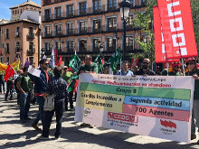 Los Agentes Medioambientales de Castilla-La Mancha salen a la calle para pedir más efectivos