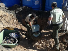 Un juez investiga una denuncia de Cs por el hallazgo de 800 kilos de pilas enterrados en una zona Red Natura de Madrid