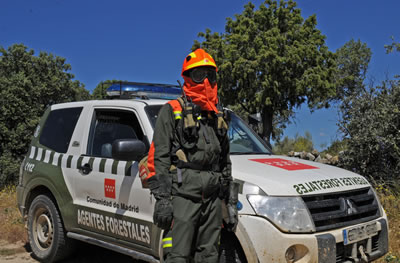 Equipos de Protección Individual del Cuerpo de Agentes Forestales de la Comunidad de Madrid