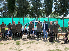Nueva unidad canina del Cuerpo de Agentes Medioambientales de Castilla-La Mancha
