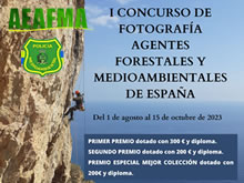 AEAFMA convoca el I concurso de fotografía "Agentes Forestales y Medioambientales de España"