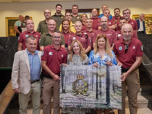 Presentación en Tenerife del sello conmemorativo de 145 años de Agentes Forestales y Medioambientales de España