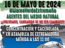 ¡¡#MareaVerdeExtremeña vuelve a la calle cansad@s de promesas sin ver cambios!!