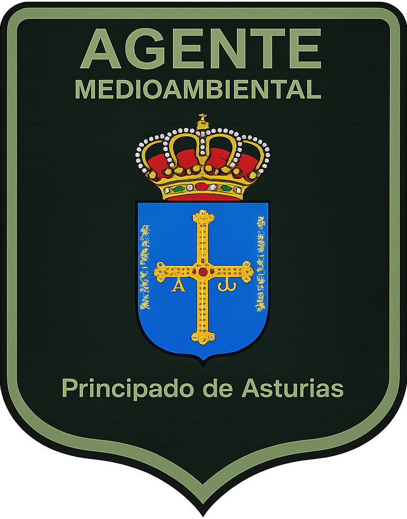 Escudo Principado de Asturias / Agentes Medioambientales