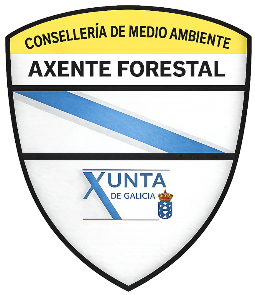 Escudo Galicia / Axentes Forestais - Axentes Facultativos Medioambientais